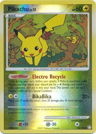Pikachu [Reverse Holo] #94