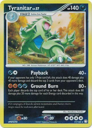 Tyranitar [Reverse Holo] #17