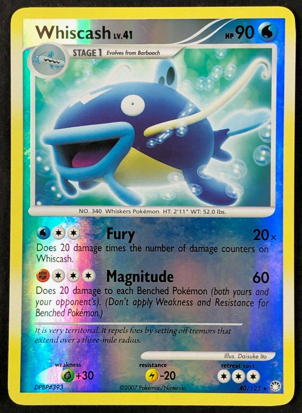 Whiscash [Reverse Holo] #40