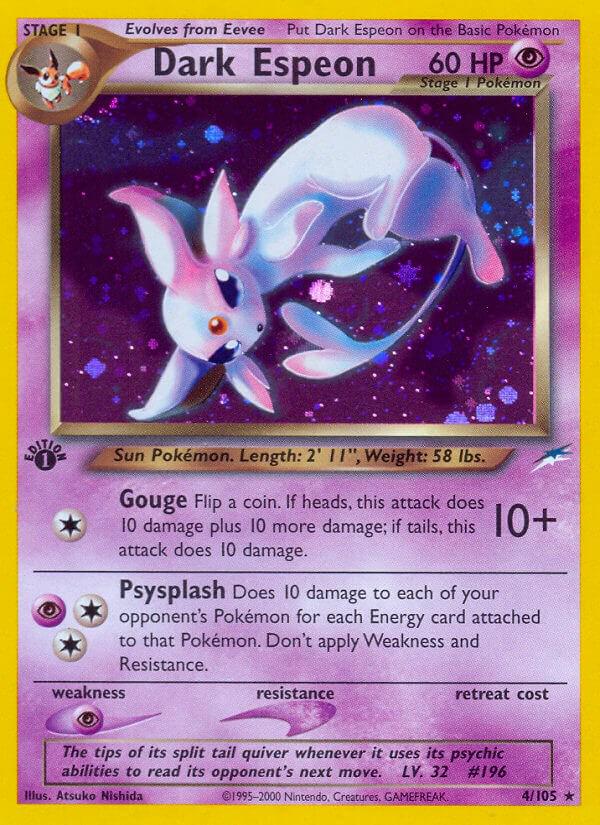 Dark Espeon [1st Edition] #4