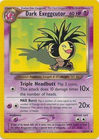 Dark Exeggutor #33