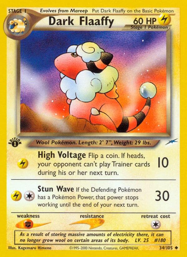 Dark Flaaffy [1st Edition] #34