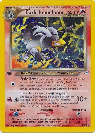 Dark Houndoom [1st Edition] #7