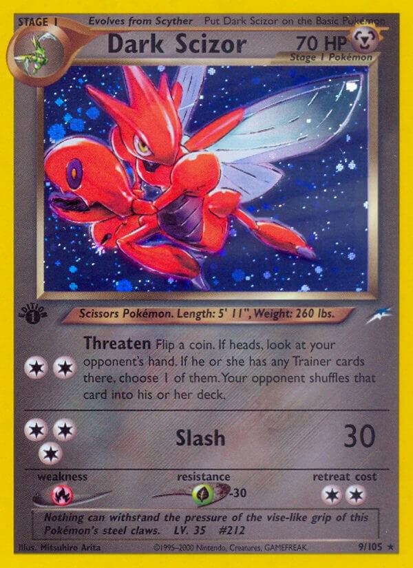 Dark Scizor [1st Edition] #9