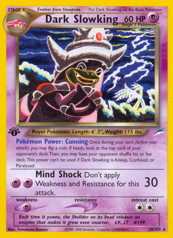 Dark Slowking [1st Edition] #20