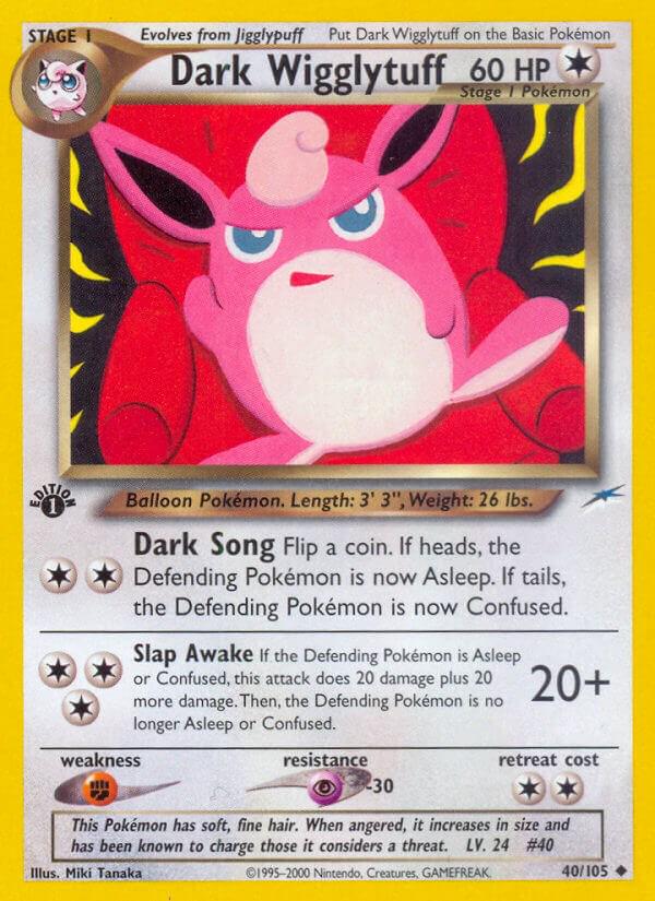 Dark Wigglytuff [1st Edition] #40