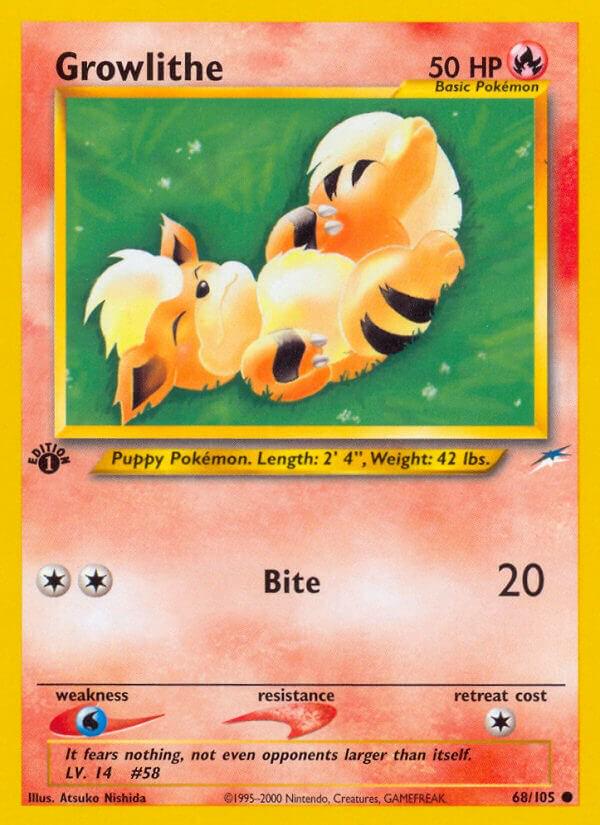 Growlithe [1st Edition] #68