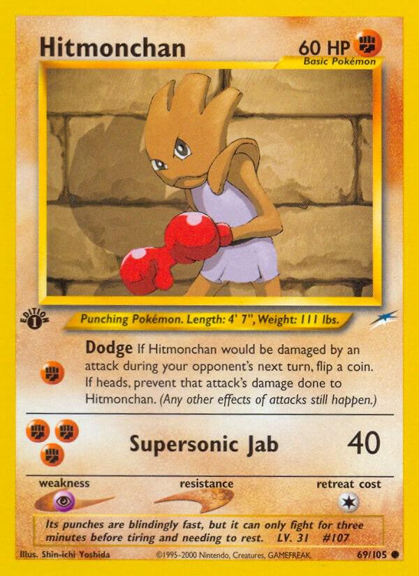 Hitmonchan [1st Edition] #69