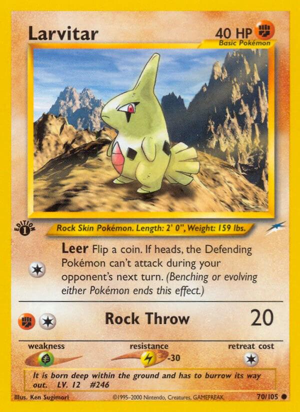 Larvitar [1st Edition] #70