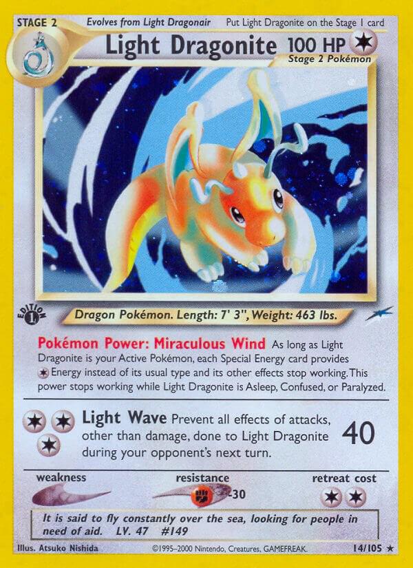 Light Dragonite [1st Edition] #14