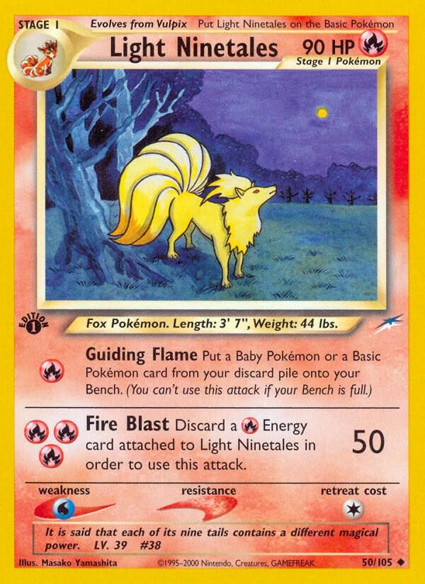 Light Ninetales [1st Edition] #50
