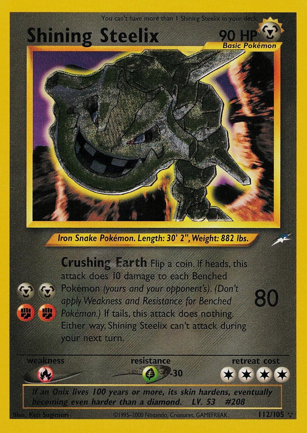 Shining Steelix #112