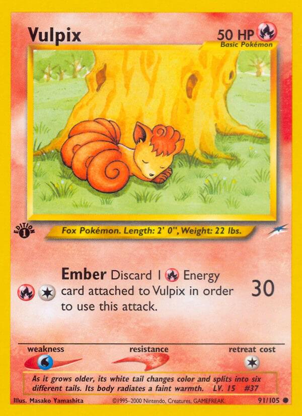 Vulpix [1st Edition] #91