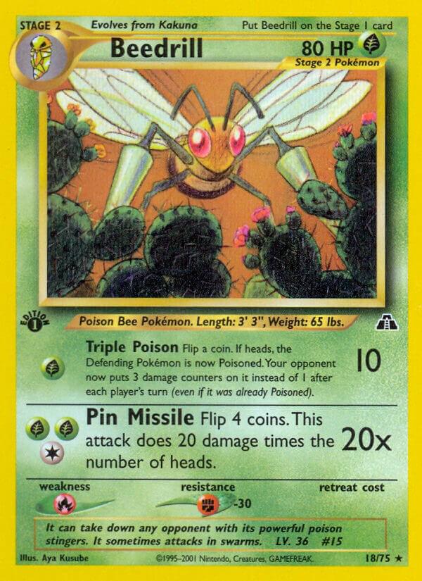 Beedrill [1st Edition] #18
