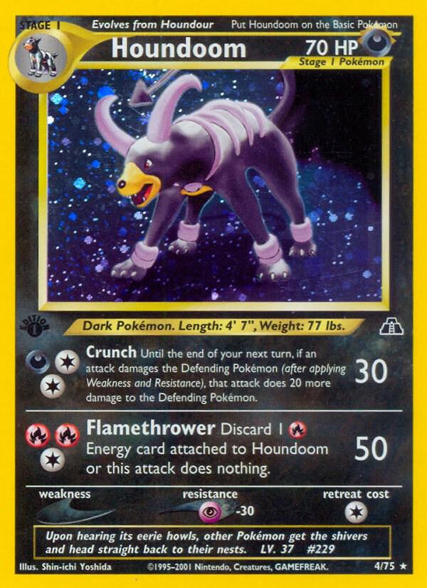 Houndoom [1st Edition] #4