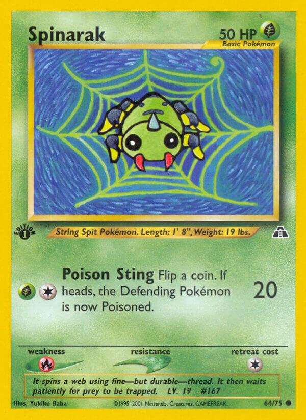 Spinarak [1st Edition] #64