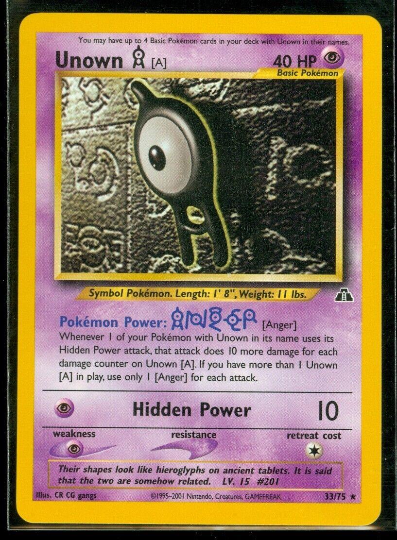 Unown A #33