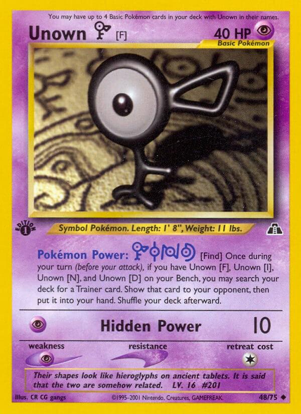 Unown F [1st Edition] #48
