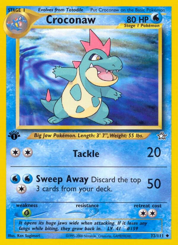 Croconaw [1st Edition] #32