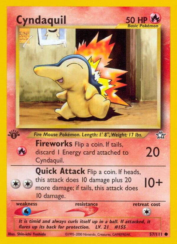 Cyndaquil [1st Edition] #57