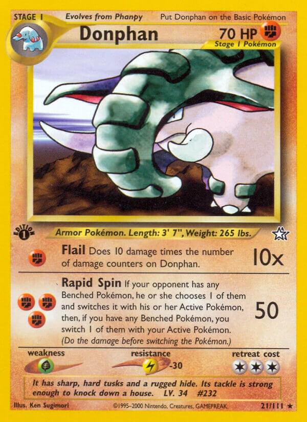 Donphan [1st Edition] #21