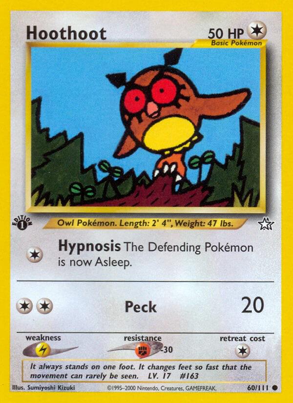 Hoothoot [1st Edition] #60