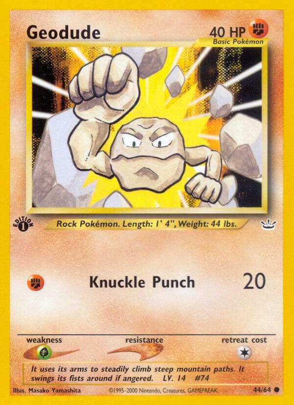 Geodude [1st Edition] #44