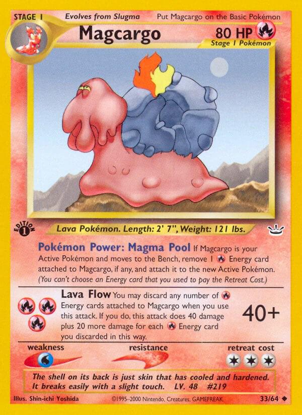 Magcargo [1st Edition] #33