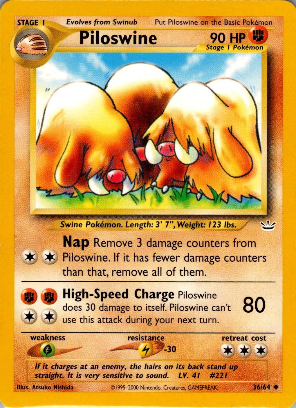 Piloswine #36