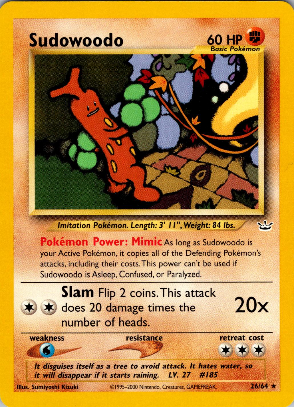 Sudowoodo #26