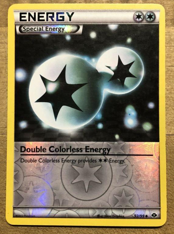 Double Colorless Energy [Reverse Holo] #92