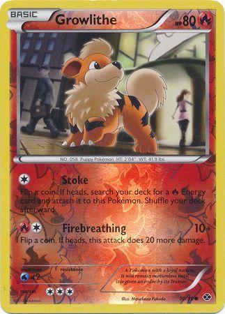 Growlithe [Reverse Holo] #10