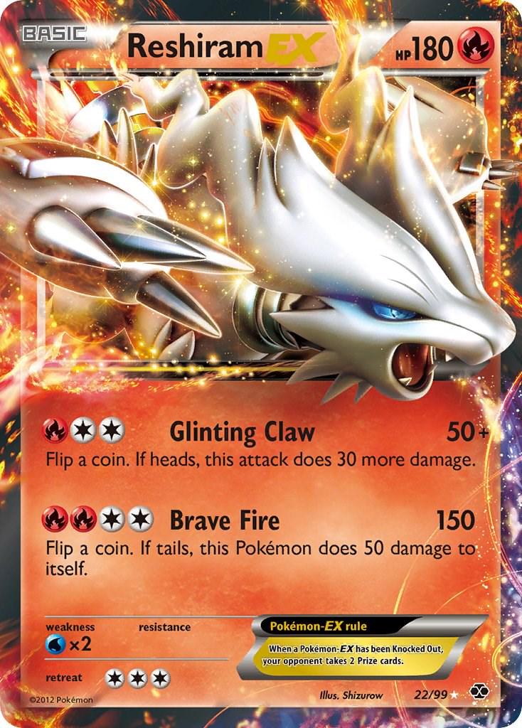 Reshiram EX #22