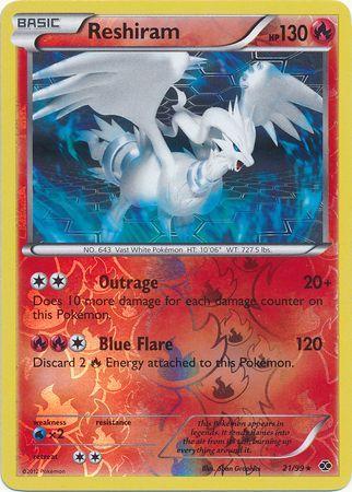 Reshiram [Reverse Holo] #21