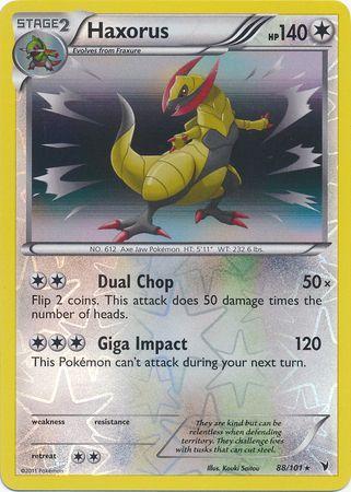 Haxorus [Reverse Holo] #88