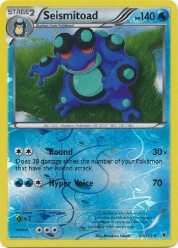 Seismitoad [Reverse Holo] #24
