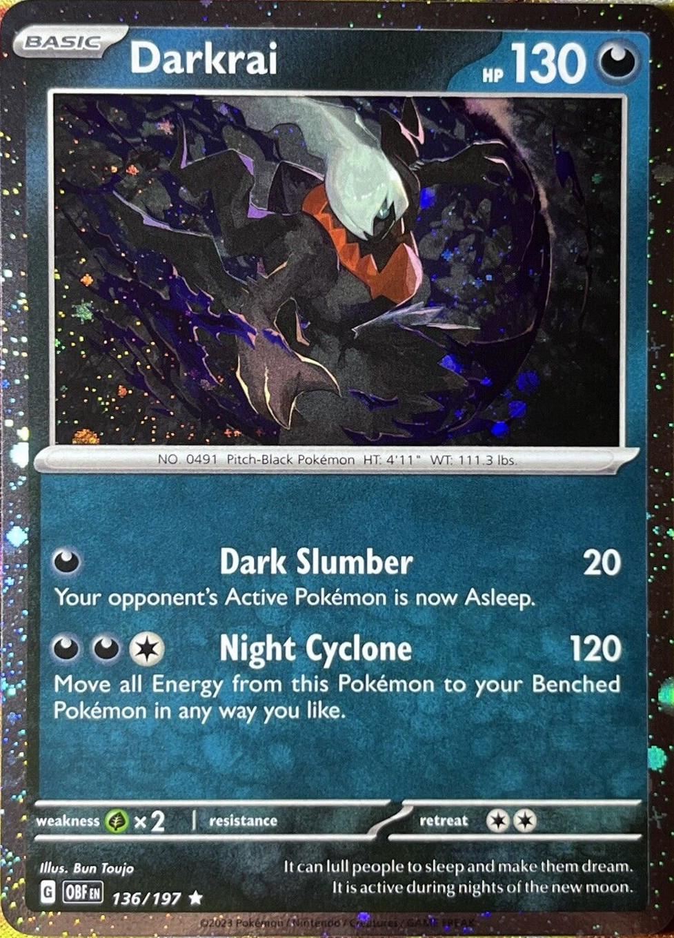 Darkrai [Cosmos Holo] #136