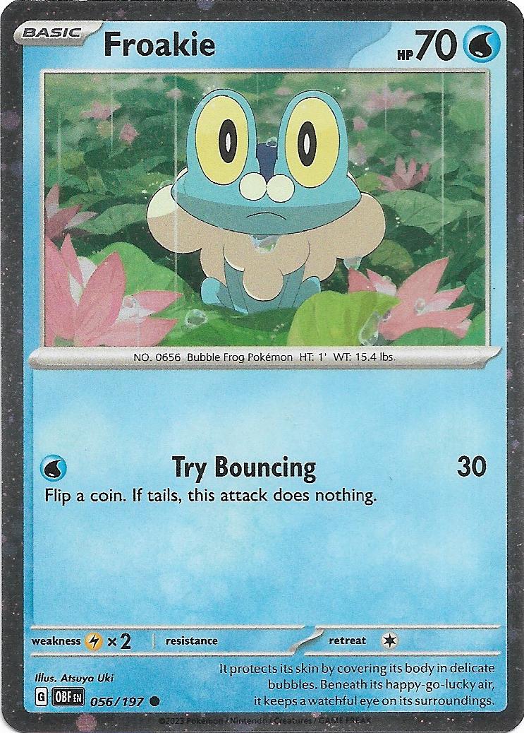 Froakie [Cosmos Holo] #56