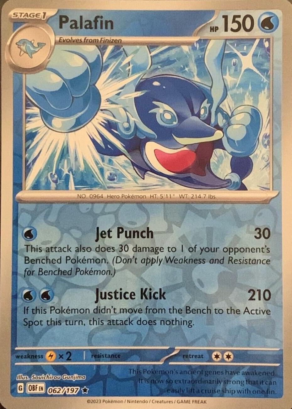 Palafin [Reverse Holo] #62
