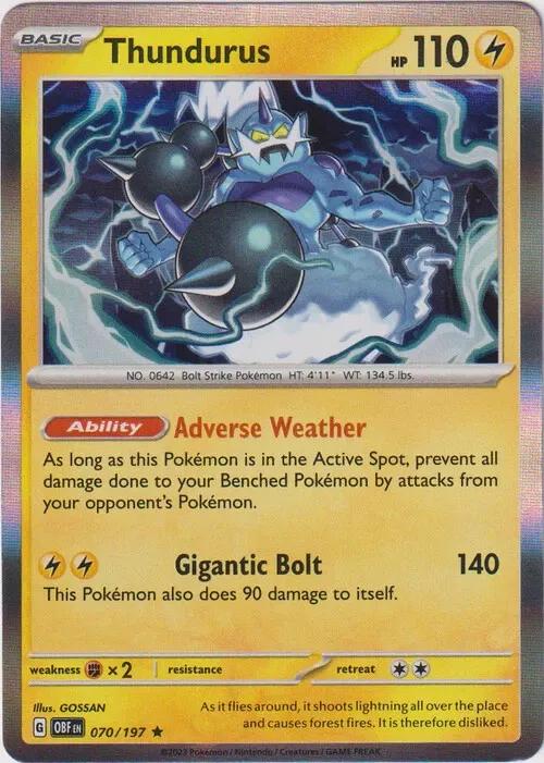 Thundurus [Holo] #70