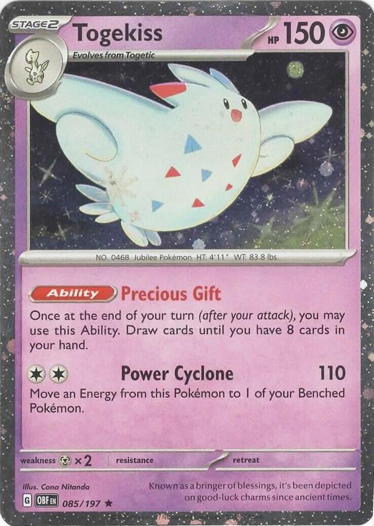 Togekiss [Cosmos Holo] #85