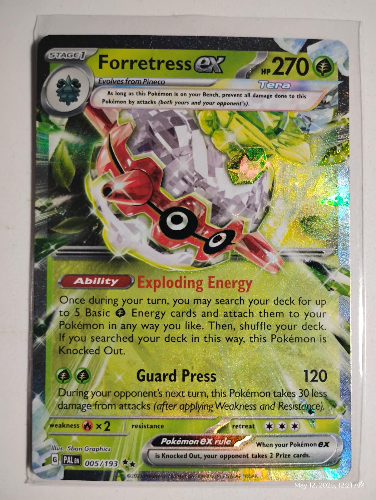 Forretress ex #5