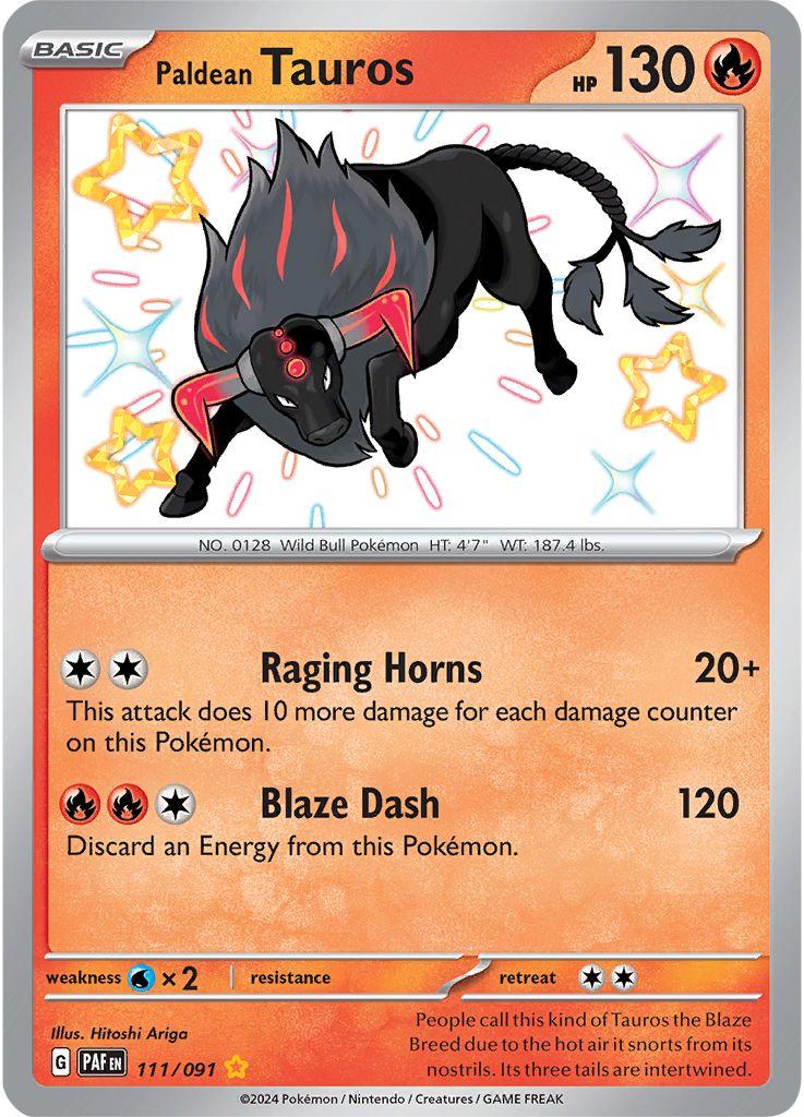 Paldean Tauros #111