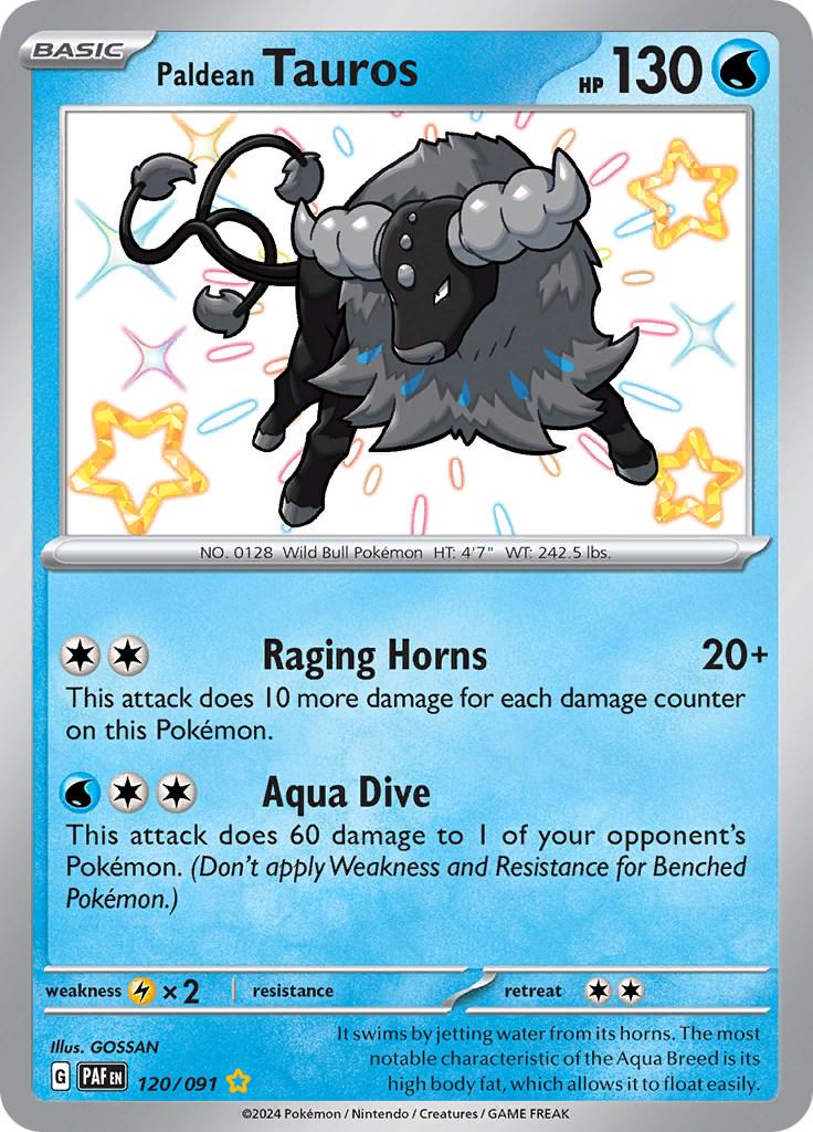 Paldean Tauros #120