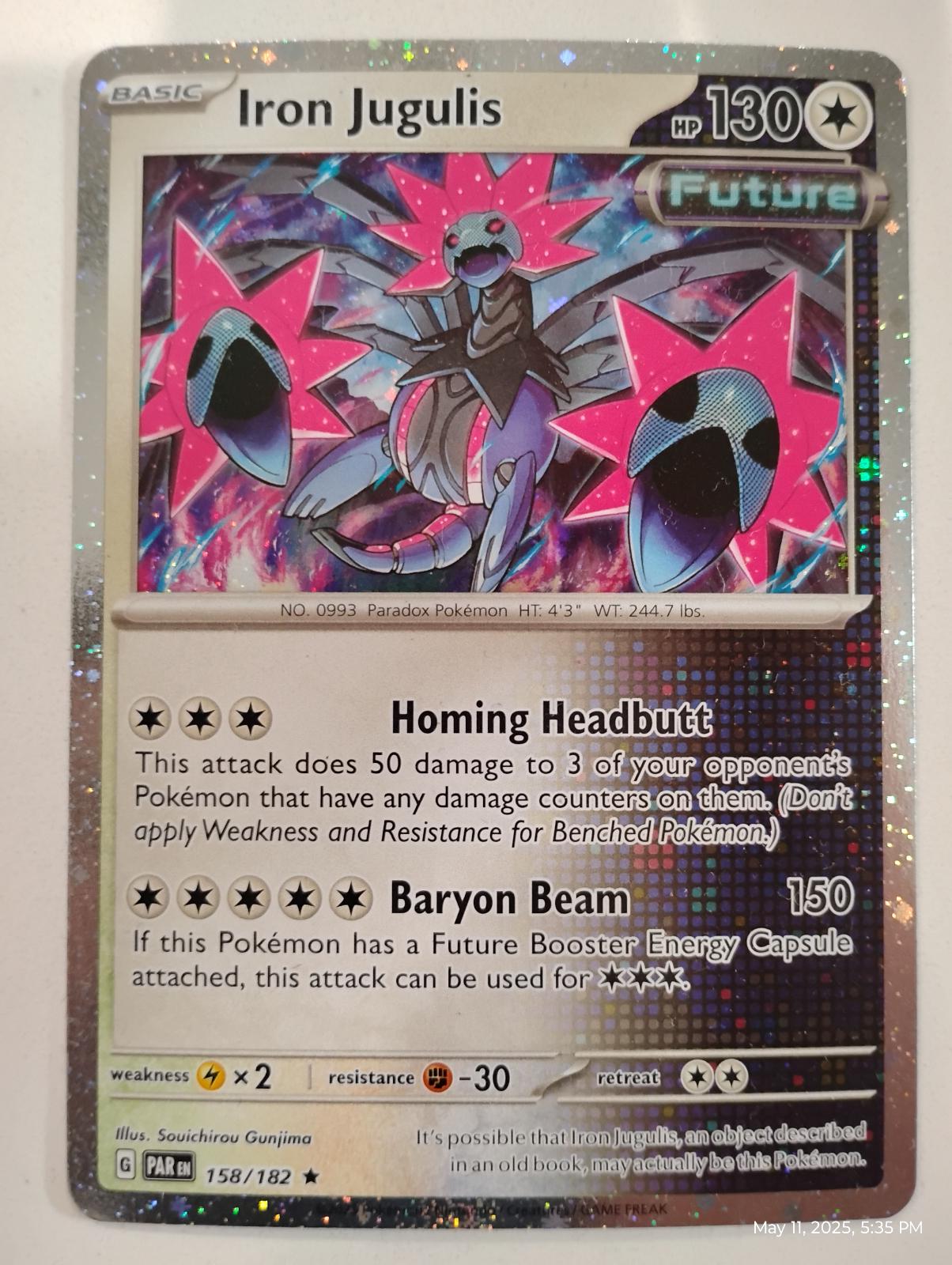 Iron Jugulis [Cosmos Holo] #158