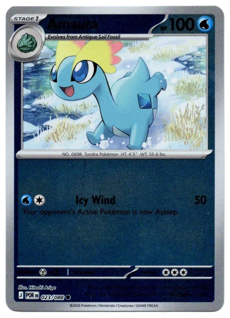 Amaura [Reverse Holo] #23