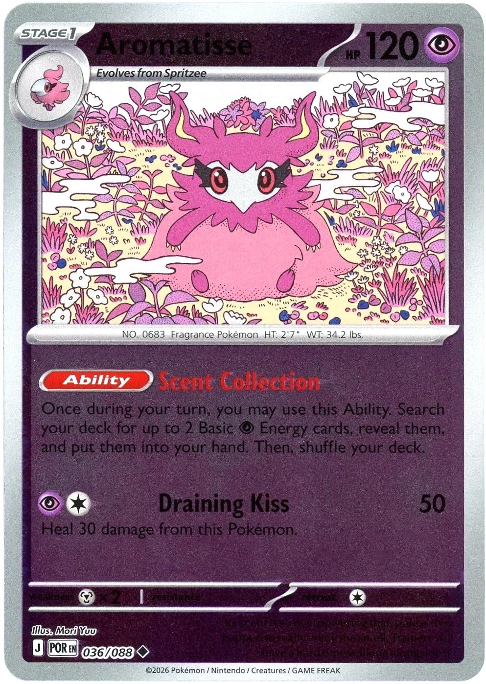 Aromatisse [Reverse Holo] #36