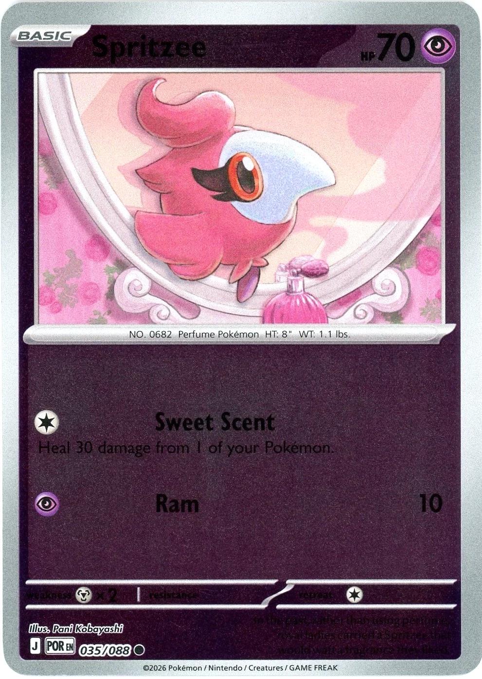 Spritzee [Reverse Holo] #35
