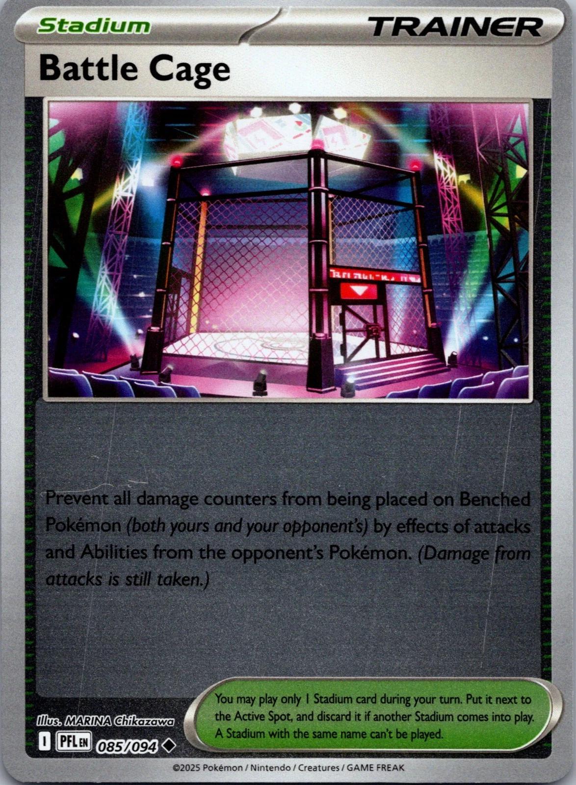 Battle Cage [Reverse Holo] #85