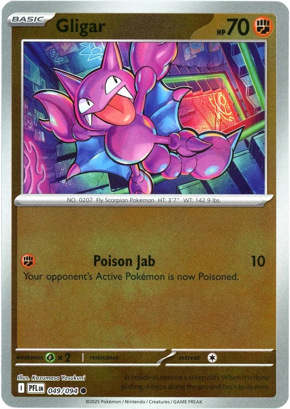 Gligar [Reverse Holo] #49